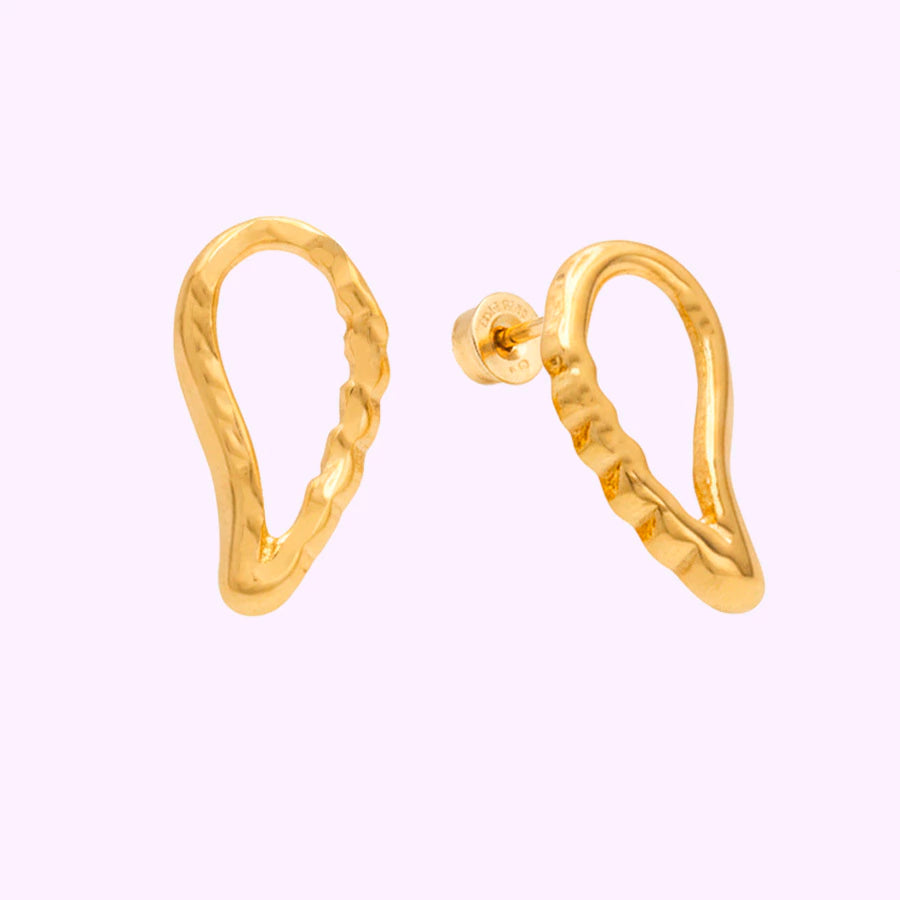 Broquel alas silueta Oro 10K
