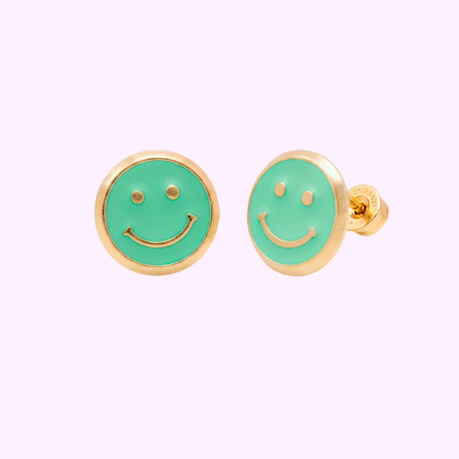 Broquel Happy Face Oro 10K