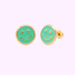 Broquel Happy Face Oro 10K