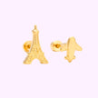 Broquel Viaje a Paris Oro 10K