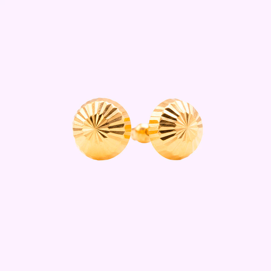 Broquel Hongo Oro 10K