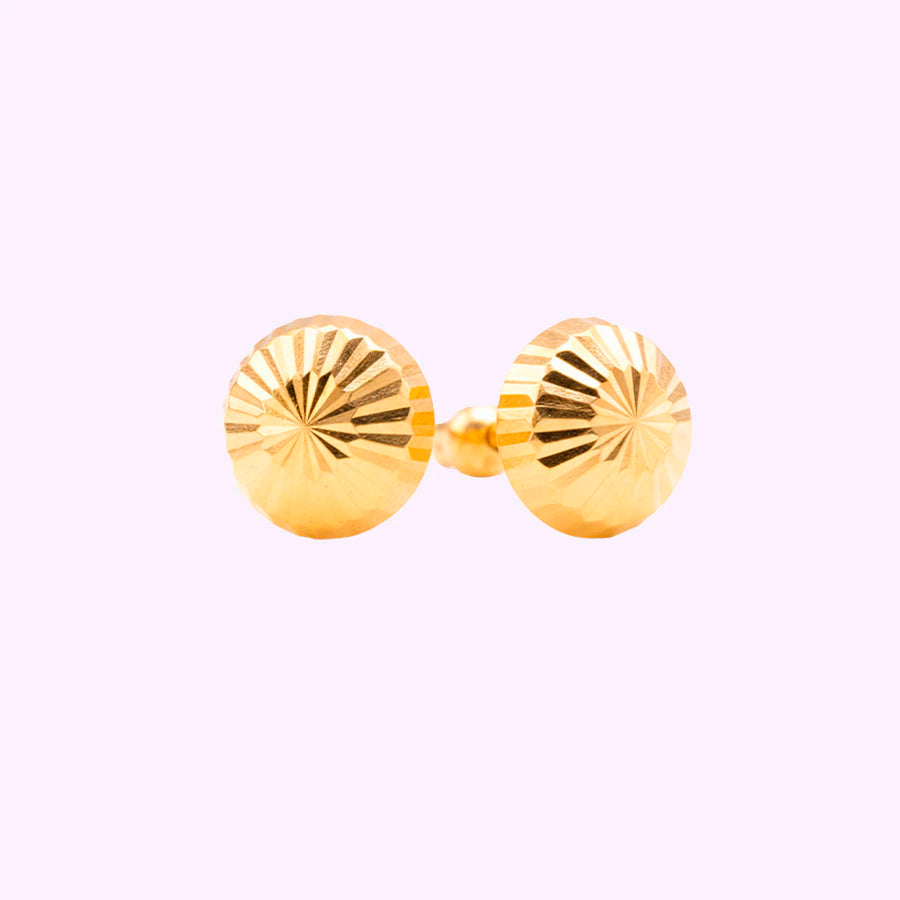 Broquel Hongo Oro 10K