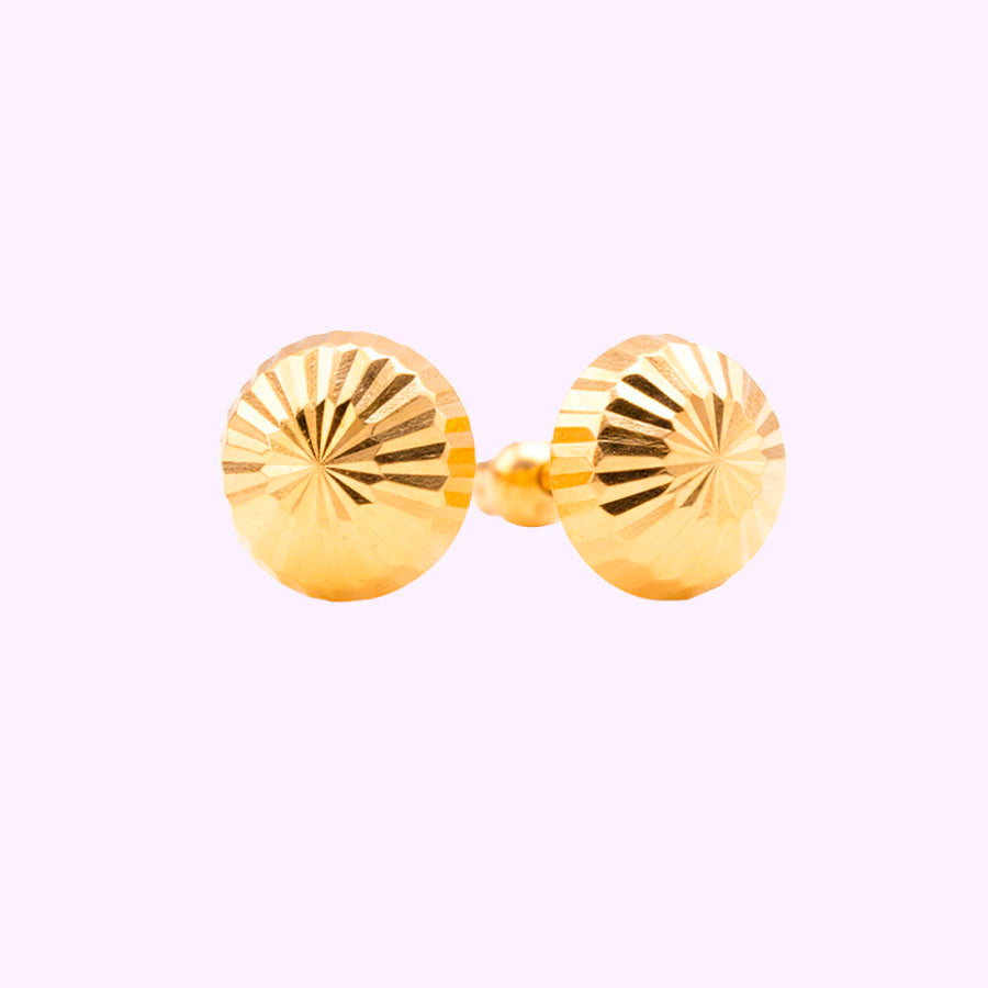 Broquel Hongo Oro 10K