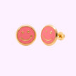 Broquel Happy Face Oro 10K