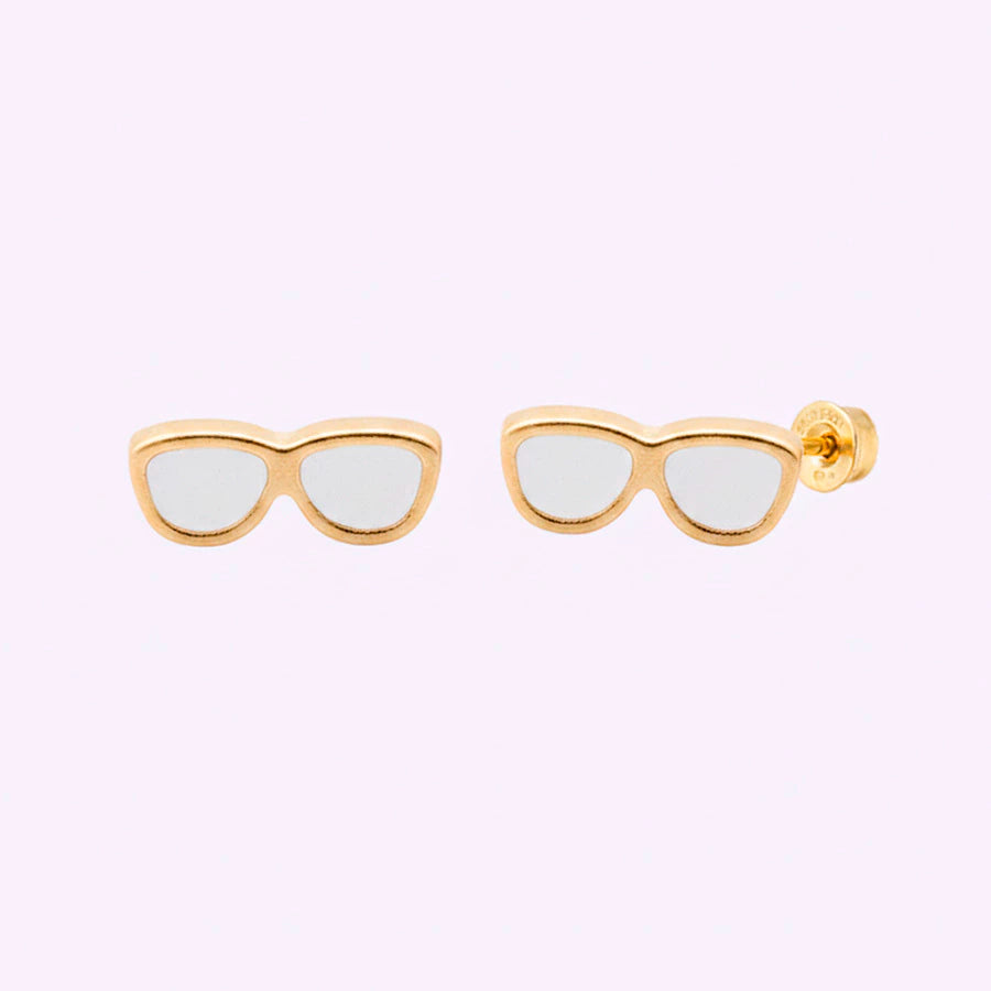 Broquel Lentes De Sol Oro 10K