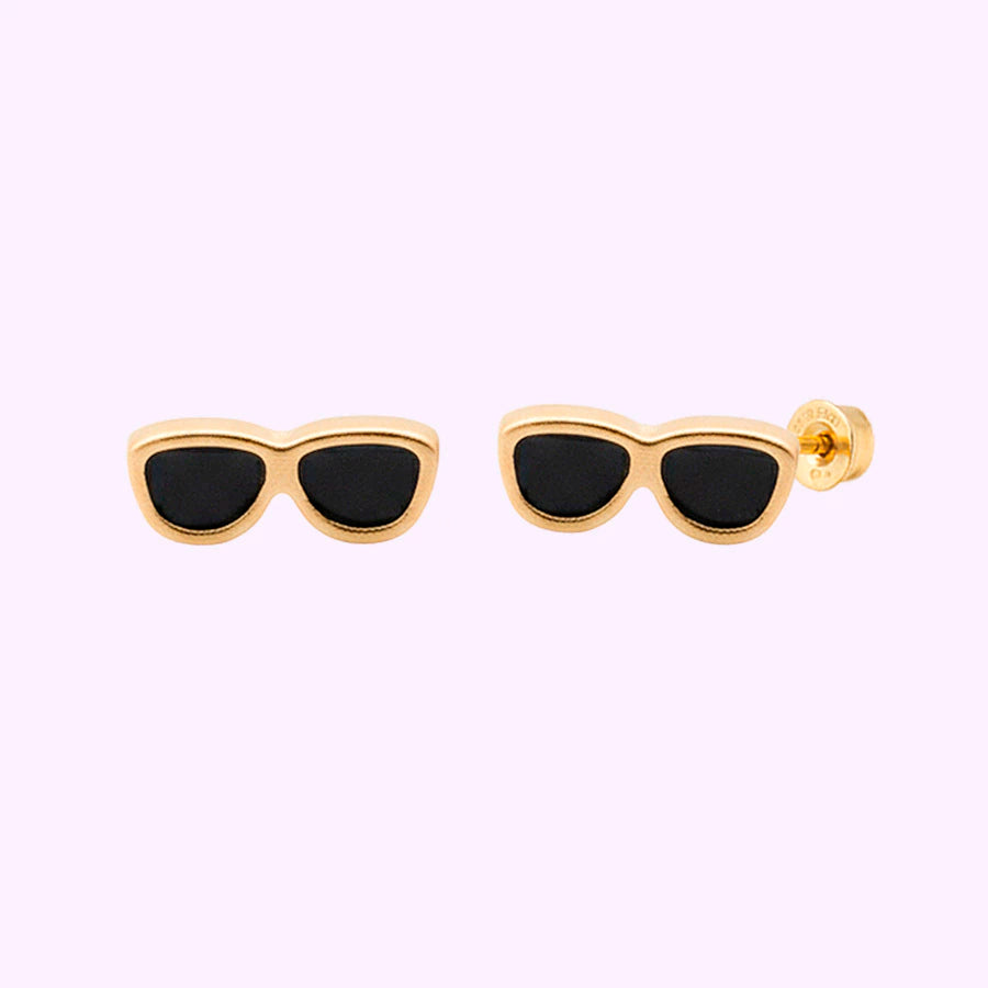 Broquel Lentes De Sol Oro 10K