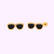 Broquel Lentes De Sol Oro 10K