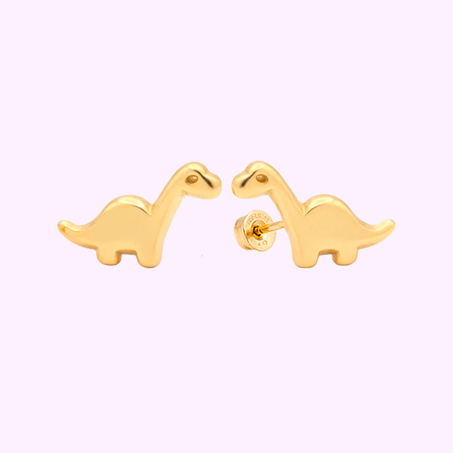 Broquel Dino Oro 10K