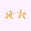 Broquel perrito globito Oro 10K