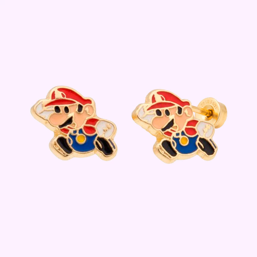 Broquel Mario Oro 10K