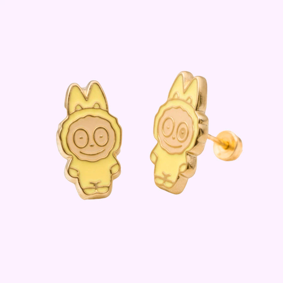 Broquel Labubu Oro 10K