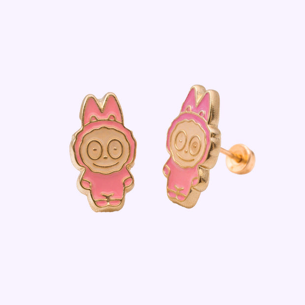 Broquel Labubu Oro 10K