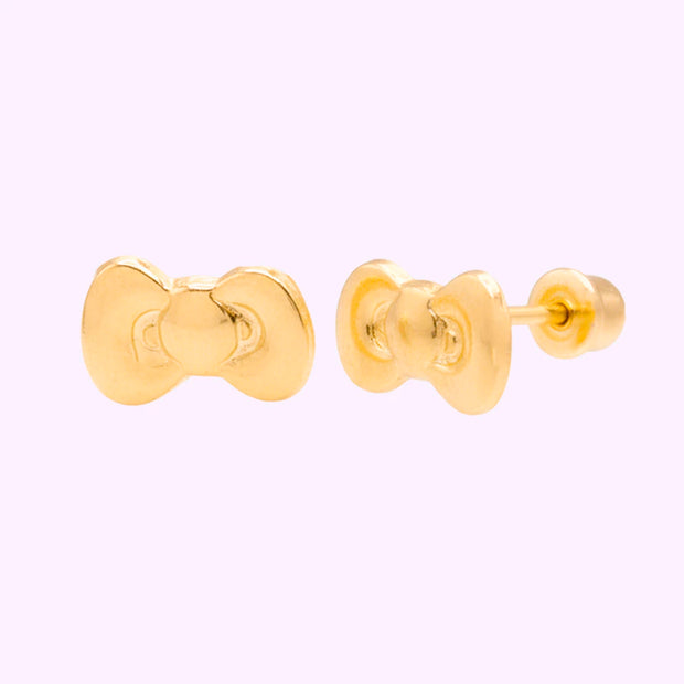 Broquel moño troquelado Hello Kitty Oro 10K