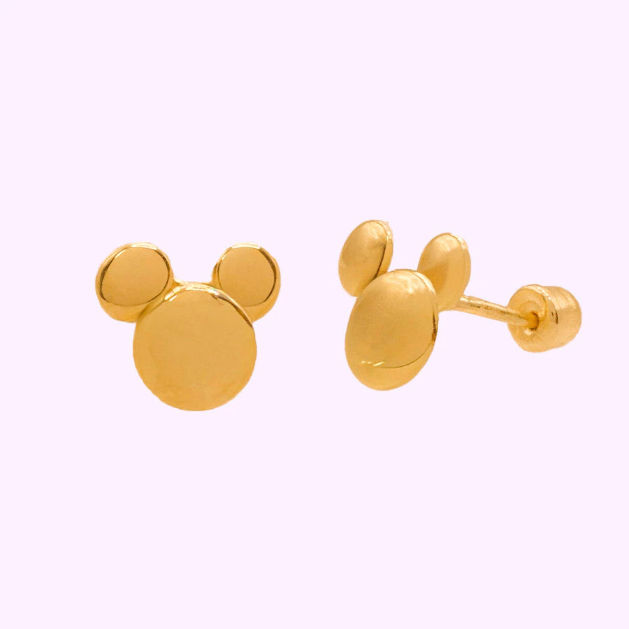 Broquel Mickey bombacho Disney Oro 10K