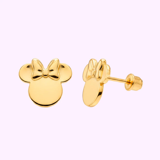 Broquel Minnie Basic Disney Oro 10K