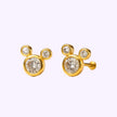 Broquel Mickey biseles Disney Oro 10K