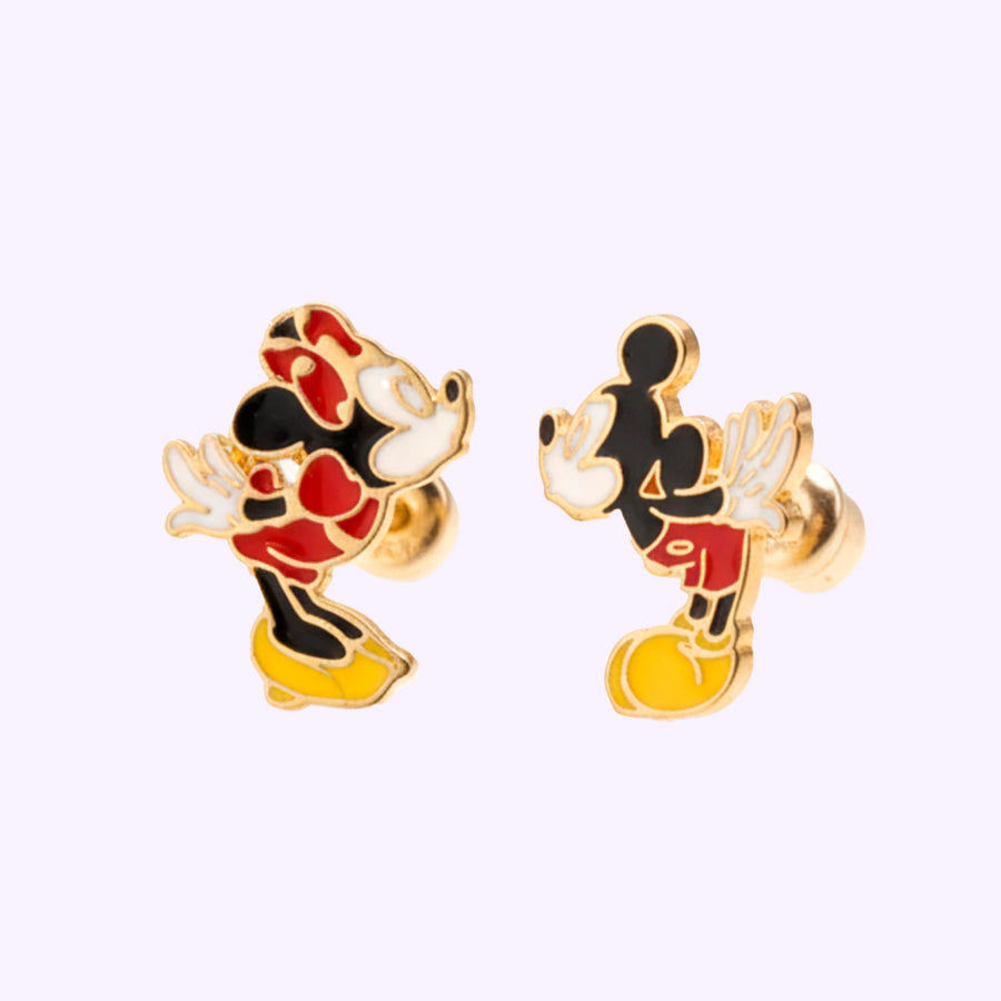 Broquel Minnie y Mickey beso Disney 10K