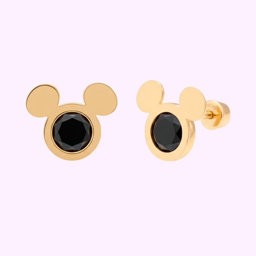 Broquel Mickey bisel laser Disney Oro 10K