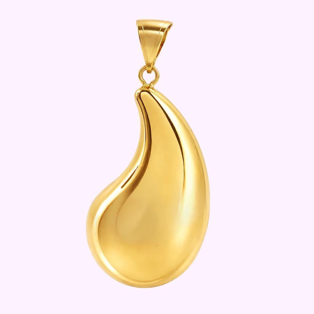 Dije Gota de Lujo en Oro Italiano 10K