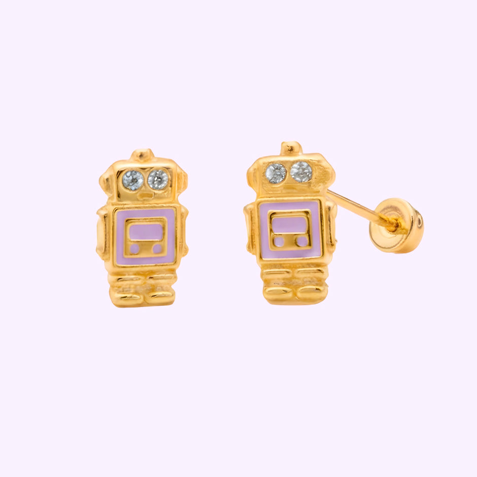 Broquel Robot Oro 10K