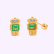Broquel Robot Oro 10K