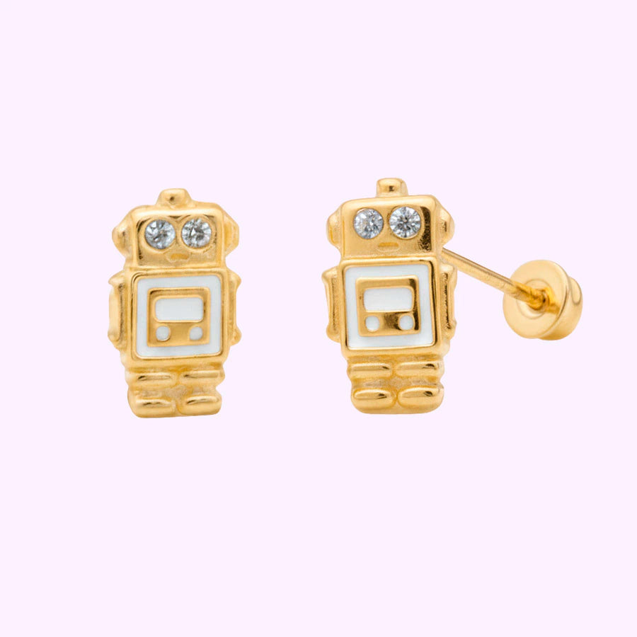 Broquel Robot Oro 10K