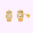 Broquel Robot Oro 10K