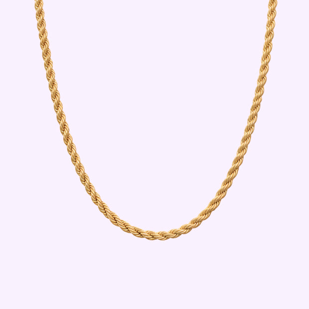 Cadena torzal Italiana Oro 10K