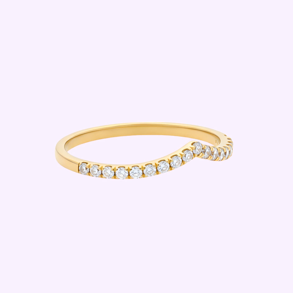 Anillo churumbela Vértice de Amor Oro 10K