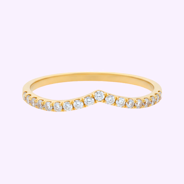 Anillo churumbela Vértice de Amor Oro 10K