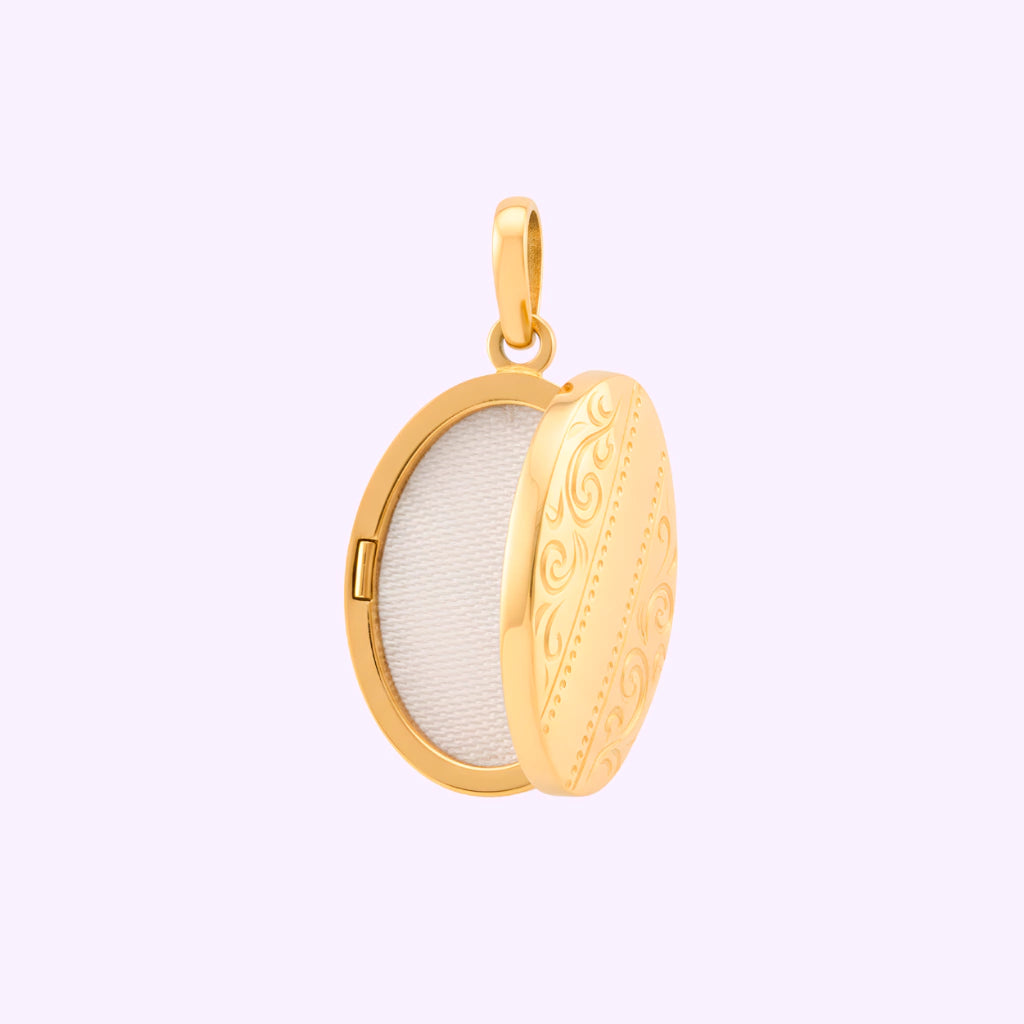 Relicario Dorado Anatolia Oro turco 10K