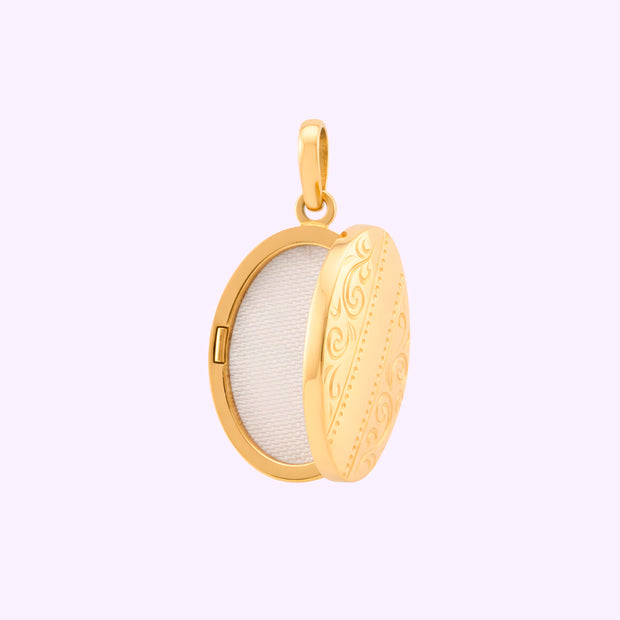 Relicario Dorado Anatolia Oro turco 10K