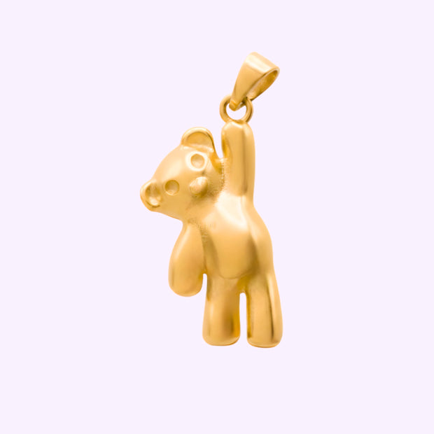 Dije Osito Gummy Dorado Oro italiano 10K