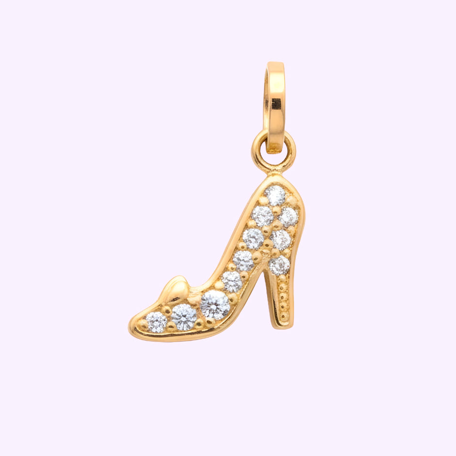 Dije zapatilla tacón Disney Oro 10K