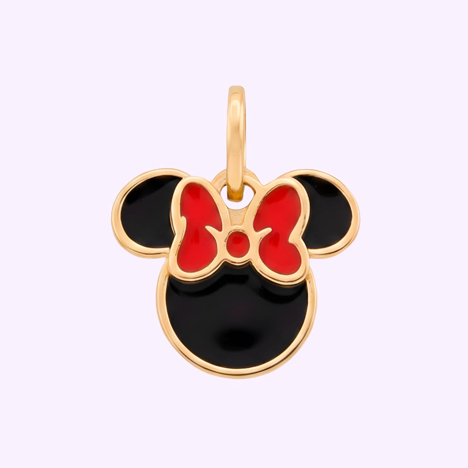 Dije Minnie esmaltada Disney Oro 10K