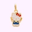 Dije Hello Kitty Esmaltado Oro 10K