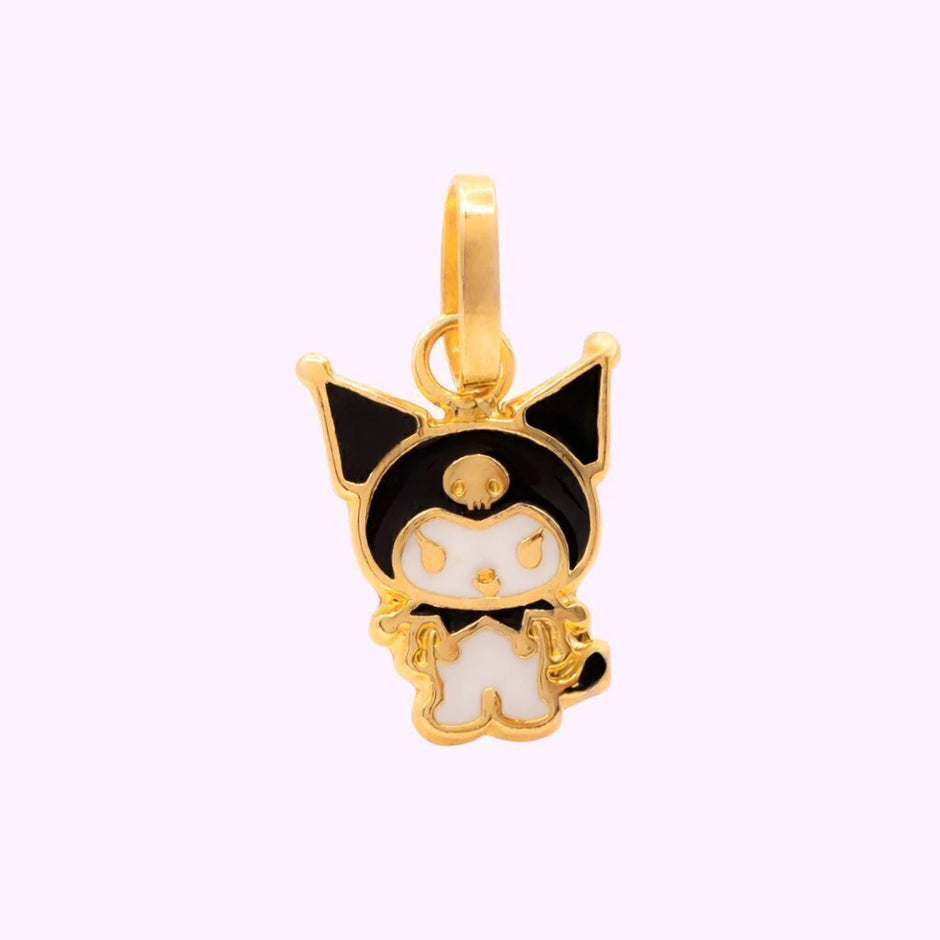 Dije Kuromi Esmaltado Oro 10K