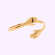 Anillo Abrazo eterno Oro 10K