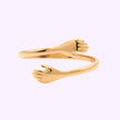 Anillo Abrazo eterno Oro 10K