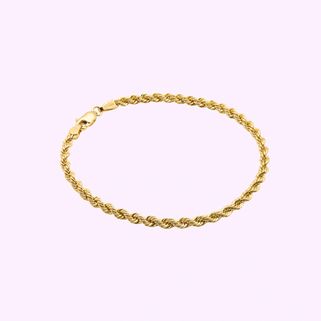 Pulso Torzal en Oro Turco 10K - Elegancia y Brillo Duradero