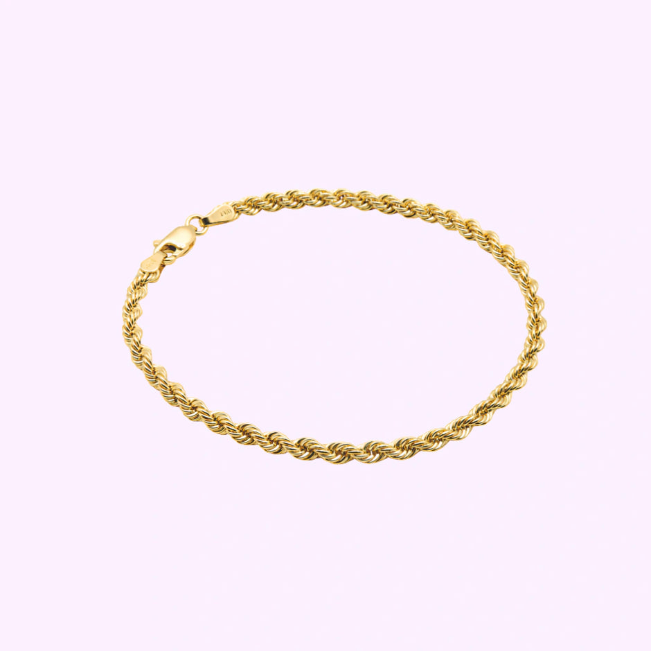 Pulso Torzal en Oro Turco 10K - Elegancia y Brillo Duradero