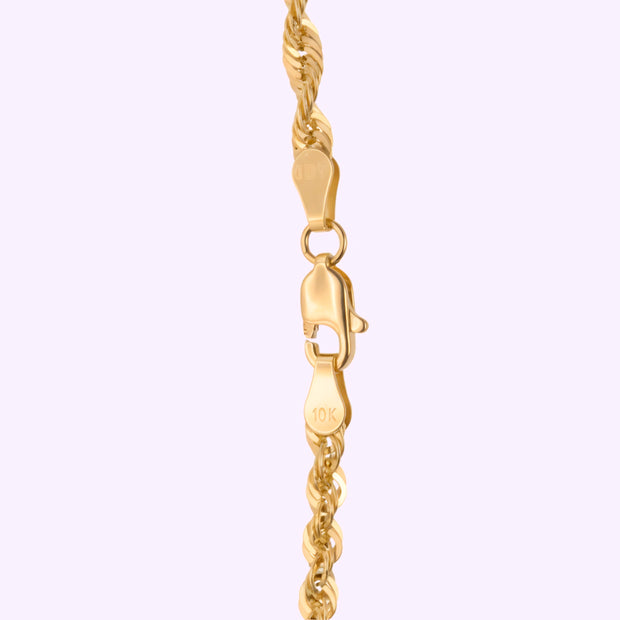 Cadena torzal Italiana Oro 10K