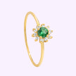 Anillo Roseta Princesa Oro 10K