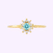 Anillo Roseta Princesa Oro 10K